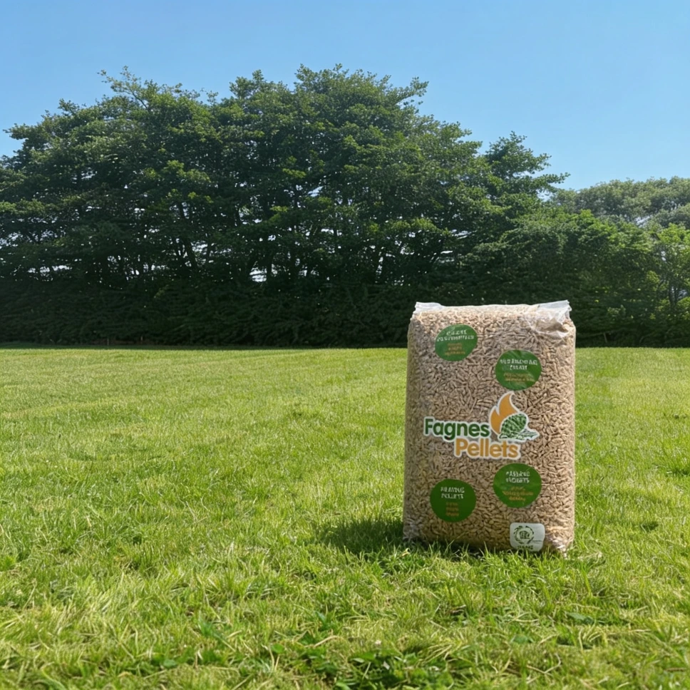 Pellet de bois Premium 100 % Résineux – Fagnes Pellets